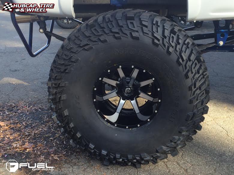 vehicle gallery/chevrolet silverado fuel maverick d261 0X0  Black & Machined wheels and rims